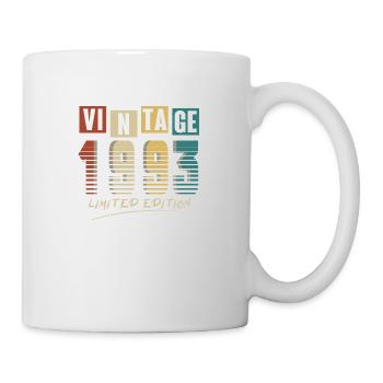 1993 Vintage 1993 né en 1993 anniversaire. Année 2 - Mug blanc - blanc - Droite