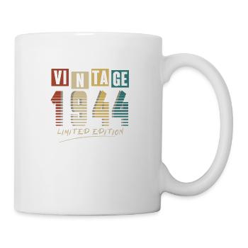1944 Vintage 1944 Born in 1944 Birthday. Year 2 - Mug - white - Right