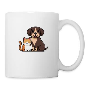 Drôle d’amitié - Mug blanc - blanc - Droite