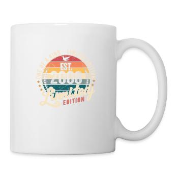 Birthday Gift 2008 Vintage 2008 Retro 2008 - Mug - white - Right