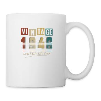 1946 Jahrgang 1946 Jahrgang 1946 Geburtstag. Jahr 2 - Tasse - Weiß - Rechts