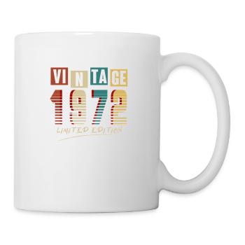 Vintage 1972: Limited Edition - 53rd Anniversary. - Mug - white - Right