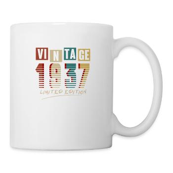 Vintage 1937: Limited Edition - 88th Anniversary. - Mug - white - Right