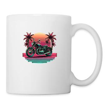 Ride & Chill 🏍️🌴 - Mug - white - Right