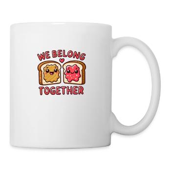Wir gehören zusammen - Liebes Edition - Tasse - Weiß - Rechts