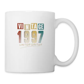 1997 Jahrgang 1997 Jahrgang 1997 Geburtstag. Jahr 2 - Tasse - Weiß - Rechts