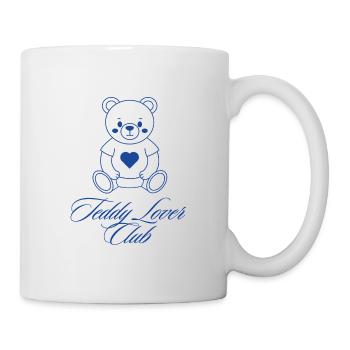 Teddy Lover Club – Süßes Y2K Kawaii Design - Tasse - Weiß - Rechts