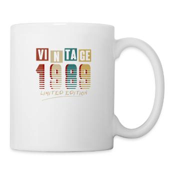 Vintage 1989: Limited Edition - 36th Anniversary. - Mug - white - Right