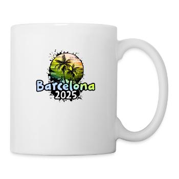 Barcelona 2025 Holiday Palms - Mug - white - Right