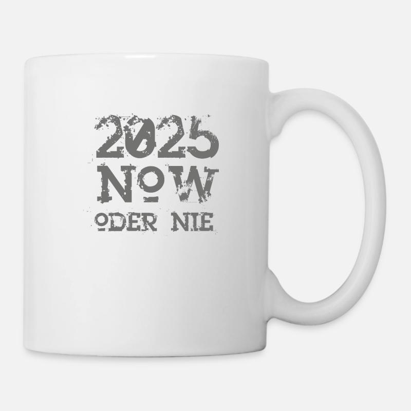 NOW oder nie 2025 - Tasse - Weiß