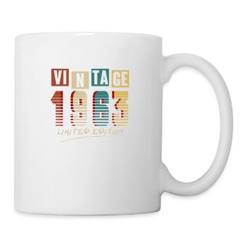 Vintage 1963: Limited Edition - 62nd Anniversary. - Mug - white - Right