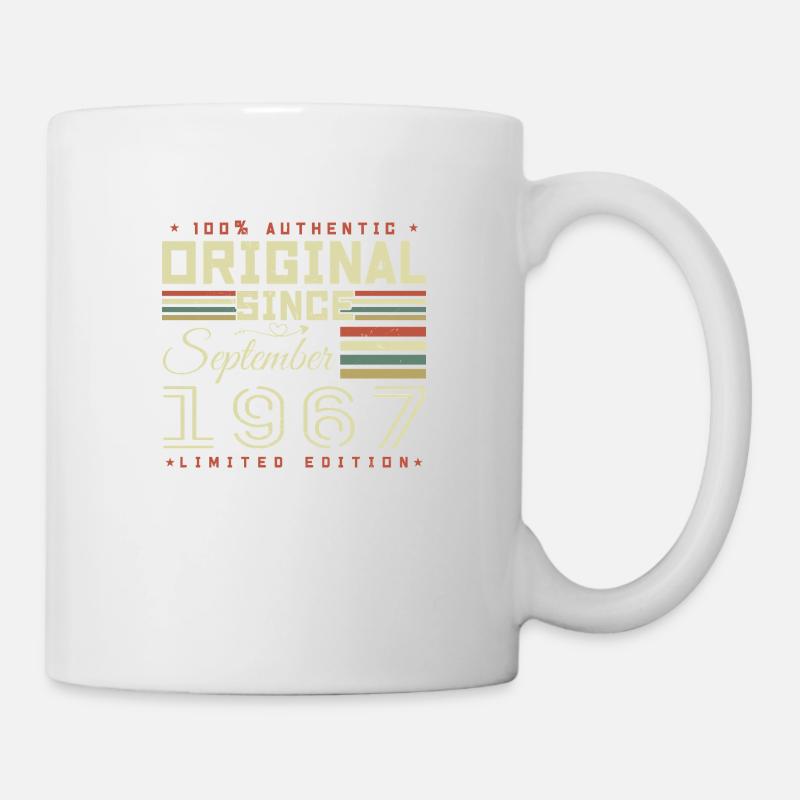 Septembre 1967 septembre 58e anniv édition limitée - Mug blanc - blanc