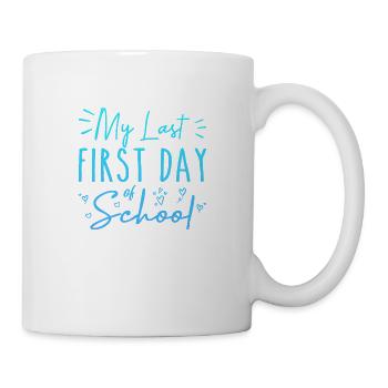My Last First Day of School Teacher Retirement - Mug blanc - blanc - Droite