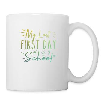 My Last First Day of School Teacher Retirement - Mug blanc - blanc - Droite