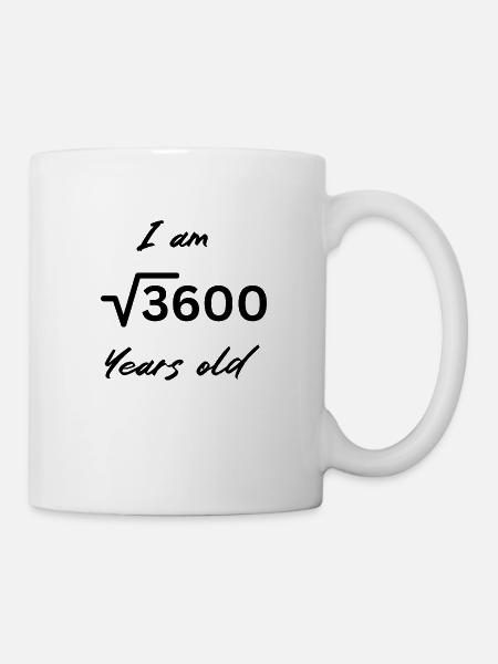 Legendary for 60 years – retro anniversary design - Mug - white