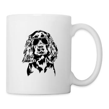 Boykin Spaniel Cool Portrait Chien Chien Wilsigns - Mug blanc - blanc - Droite