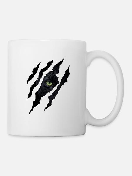 Griffe panthère - Mug blanc - blanc