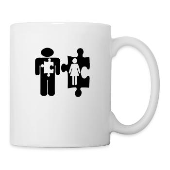 Miss. Right - Tasse - Weiß - Rechts