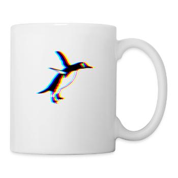 penguin animal north pole wing - Mug - white - Right