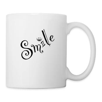 Smile - Tasse - Weiß - Rechts