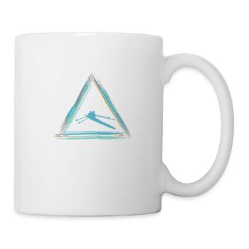 Rudern - Tasse - Weiß - Rechts