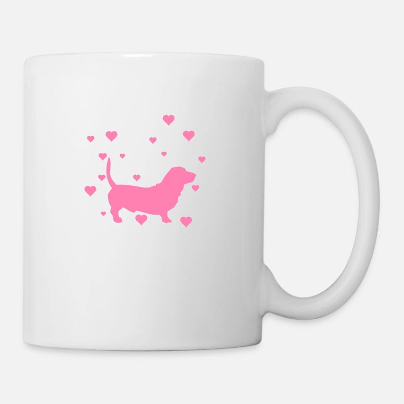 teckel - Mug blanc - blanc