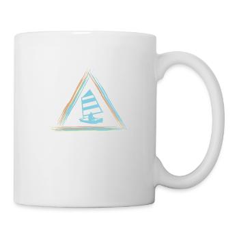 Segeln - Tasse - Weiß - Rechts
