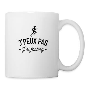 I can't jog - Mug - white - Right