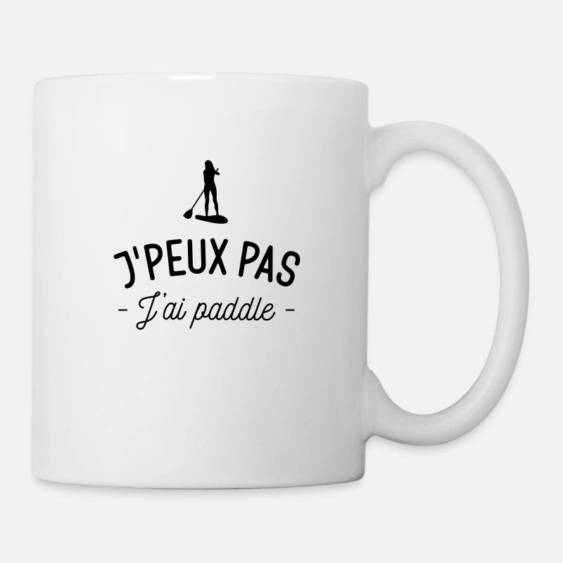 J'peux pas j'ai paddle - Mug blanc - blanc