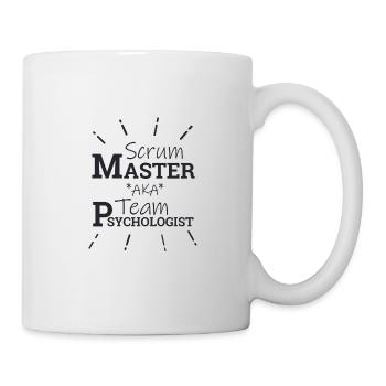 « Scrum Master Team » | « Scrum Master » - Mug blanc - blanc - Droite