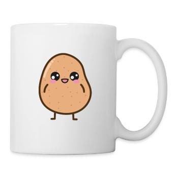 Potato Smile Kawaii - Mug - white - Right