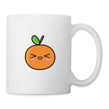 Fruits Orange Mignon Kawaii - Mug blanc - blanc - Droite
