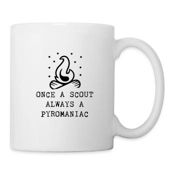 Once A Scout, Always A Pyromaniac 4 - Mug - white - Right