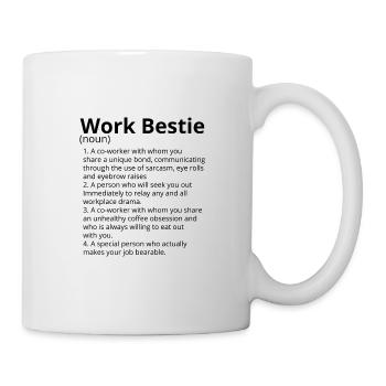 Work Beast Definition Description - Mug - white - Right