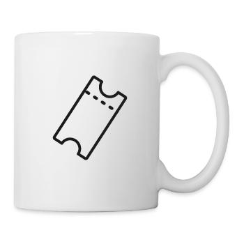 Ticket Eintrittskarte Sport - Mug - white - Right
