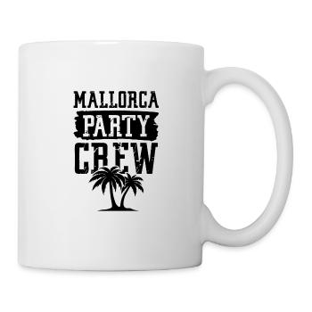 Mallorca Party Crew - Mug blanc - blanc - Droite