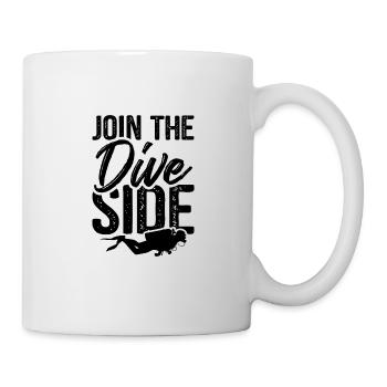 plonger plonger - Mug blanc - blanc - Droite