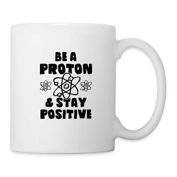 Atome Science - Mug blanc - blanc - Droite