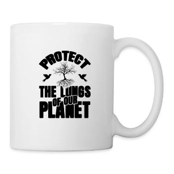 nature conservation environmental protection - Mug - white - Right