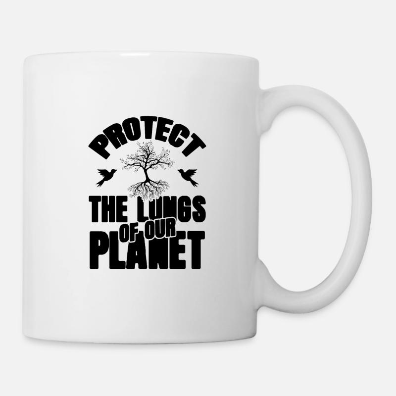 protection de l’environnement - Mug blanc - blanc