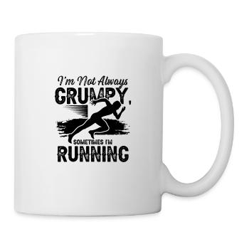 running sport - Mug blanc - blanc - Droite