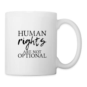 Human Rights Are Not Optional 7 - Mug - white - Right