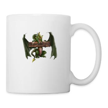 Dragon Logo RenatusRMB - Mug blanc - blanc - Droite
