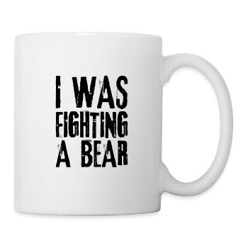 I was fighting a bear 10 - Mug - white - Right