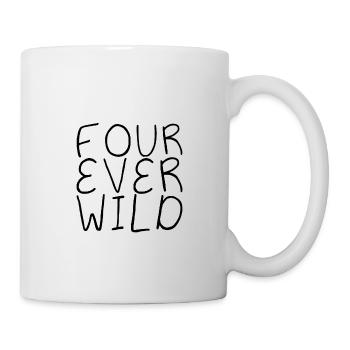 Four Ever Wild 26 - Tasse - Weiß - Rechts