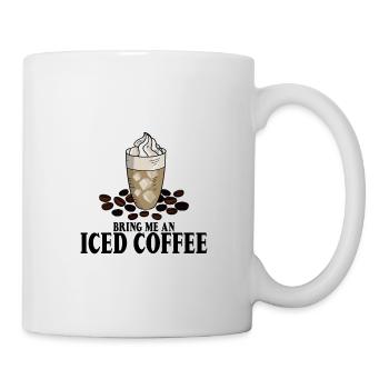 Apportez-moi un café glacé 3 - Mug blanc - blanc - Droite