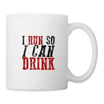 I Run So I Can Drink 3 - Mug - white - Right