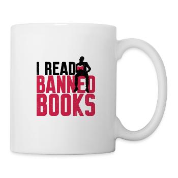 I Read Banned Books 40 - Mug - white - Right