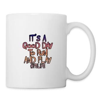 It's A Good Day To Run And Play 3 - Mug - white - Right