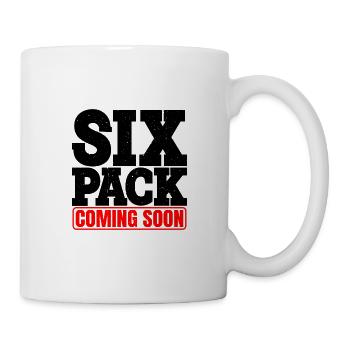 Six Pack Coming Soon 26 - Tasse - Weiß - Rechts